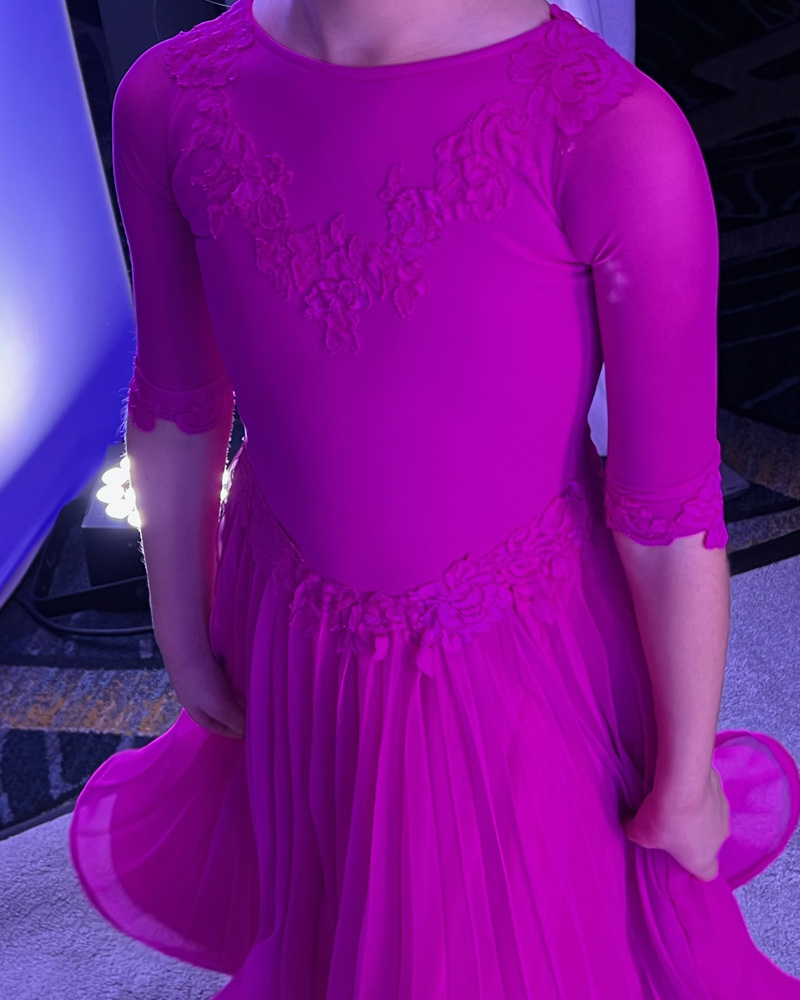 Pre-teen approved costume sample