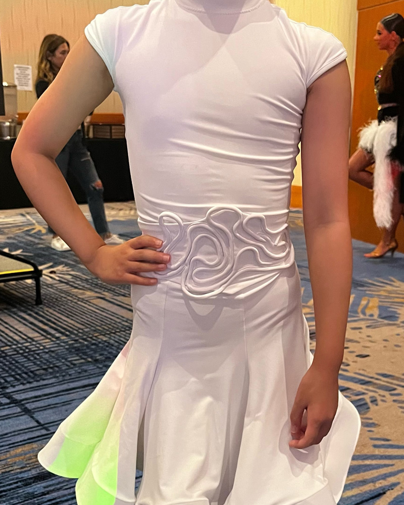 Pre-teen non-approved costume sample